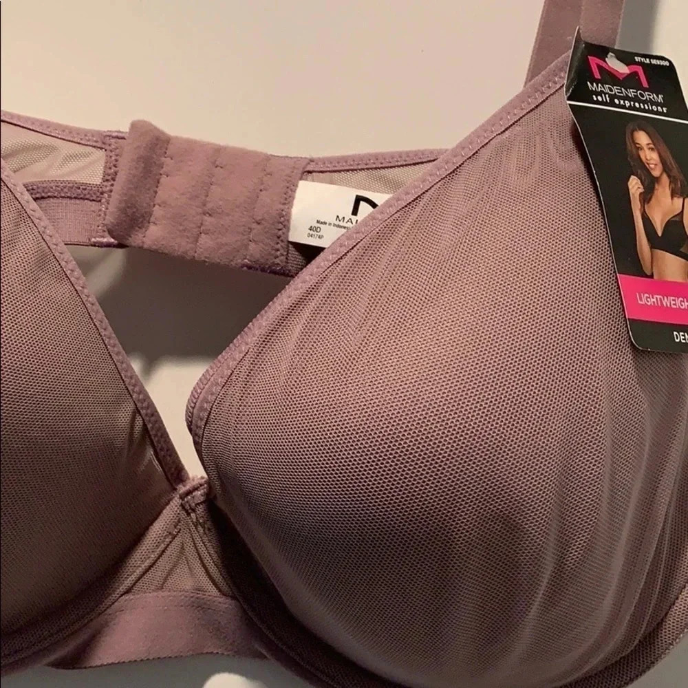 Maidenform Demi Cup Bra Mesh 40D - Picture 10 of 10